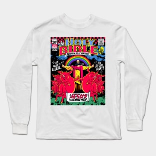 Jesus and the Demon Pigs Long Sleeve T-Shirt